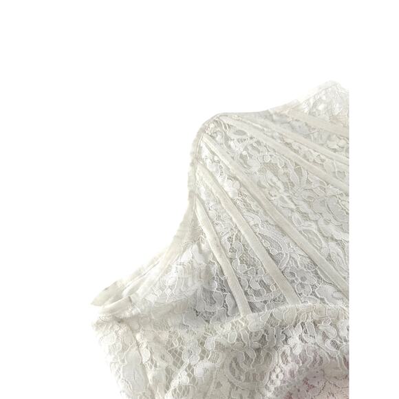 Hello Molly No Apologies Lace Corset Top 4 - Picture 5 of 13